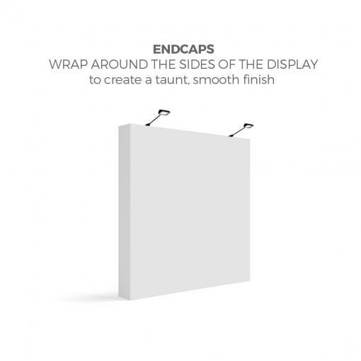 FabTex 2 Double Frame Popup Display of33f endcaps
