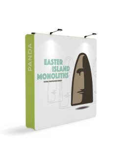 FabTex 2 Double Frame monolith tension fabric display wall 10 10ft 3x3