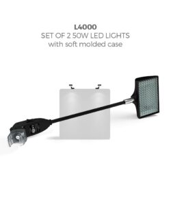 FabTex 2 Double Frame monolith tension fabric display wall lights