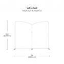 FabTex Exhibition Stand Kit 3m wlmaa2 framework