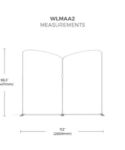 FabTex Exhibition Stand Kit 3m wlmaa2 framework