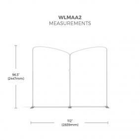 FabTex Exhibition Stand Kit 3m wlmaa2 framework