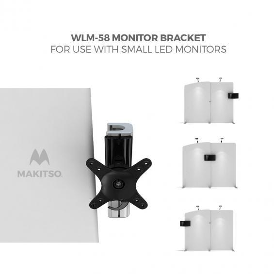 FabTex Exhibition Stand Kit 6m wlm 58 monitor bracket