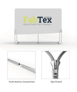 FabTex Giant monolith tension fabric display wall graphic
