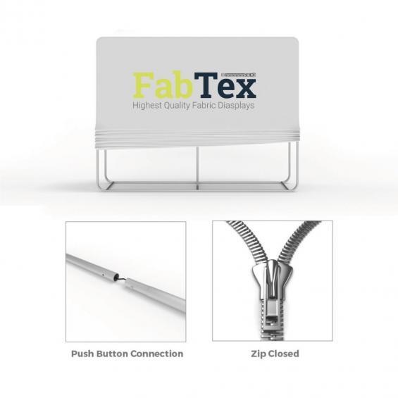 FabTex Giant monolith tension fabric display wall graphic