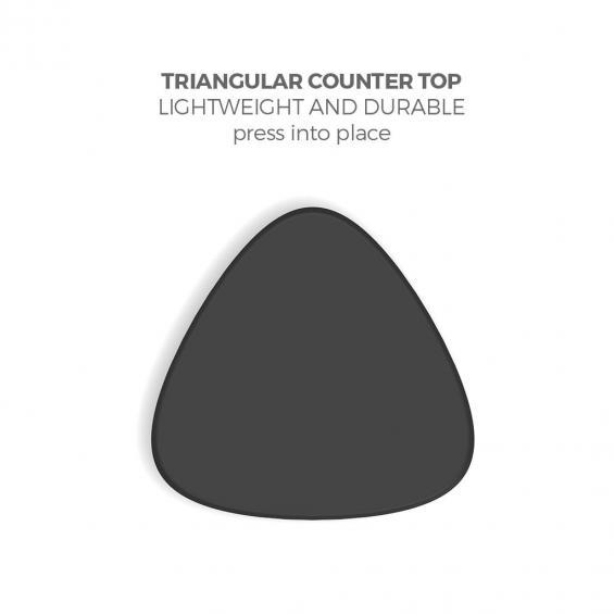 FabTex Triangular Counter Podium 05