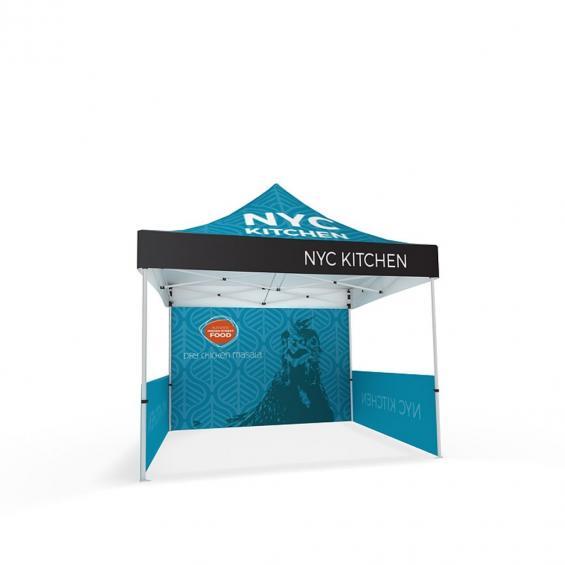 FabTex custom outdoor branded popup tent gazebo 10ft