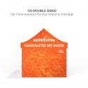 FabTex custom outdoor branded popup tent gazebo 10ft d