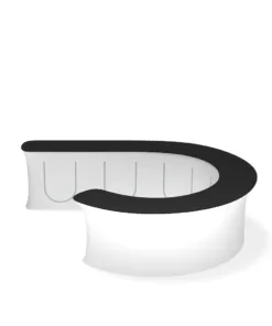 FabTex infodesk counter trade show event information desk 12j f