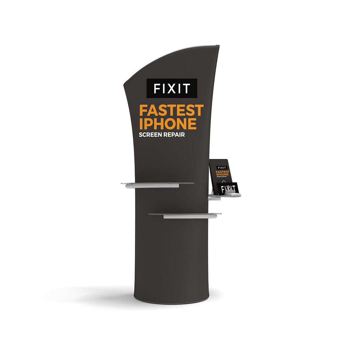 Fabtex Banner Stand Angled bran