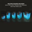 WaveLight Inflatable LED Backlit Counter Sizes