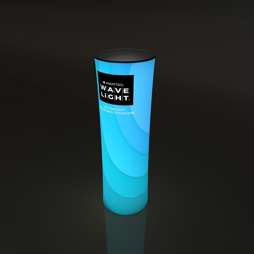 wavelight air backlit inflatable circular tower 80228 01