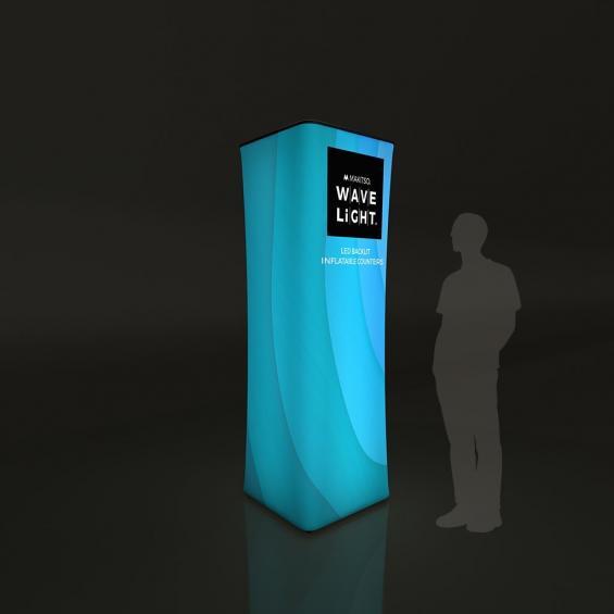 wavelight air backlit inflatable square tower 80228 02