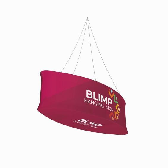 FabTex Blimp Elipse Hanging Sign 1