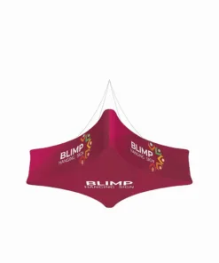 FabTex Blimp Quad Curve Hanging Sign 1