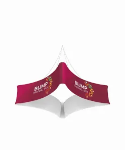FabTex Blimp Quad Curve Hanging Sign