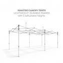 FabTex custom outdoor Branded popup tent gazebo 20ft g