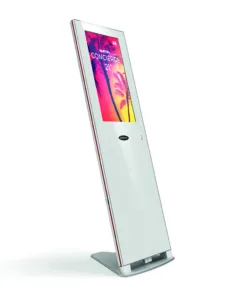 concierge 21 inch digital kiosk white 2