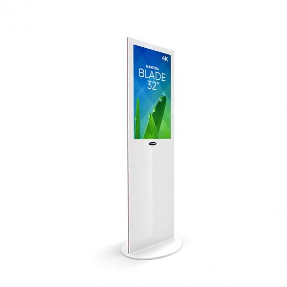 iD blade pro digital signage kiosk 4k 32 w