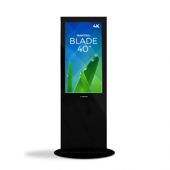 iD blade pro digital signage kiosk 4k 40 b