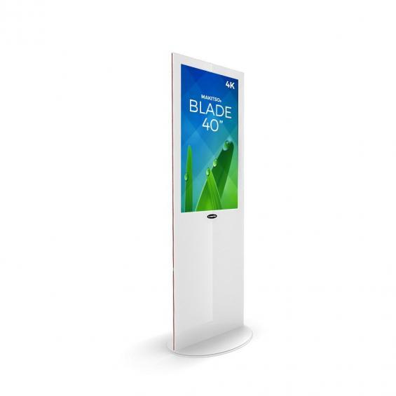 iD blade pro digital signage kiosk 4k 40 w