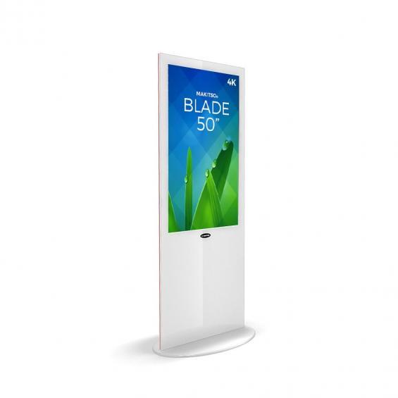 iD blade pro digital signage kiosk 4k 50 w