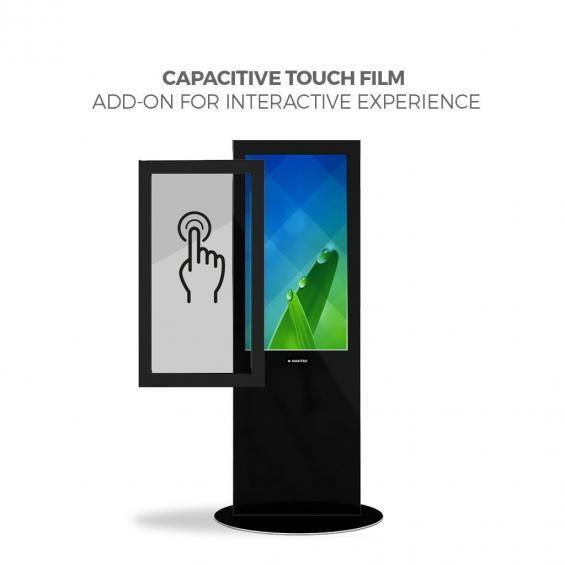 iD blade pro digital signage kiosk touch screen 40 b