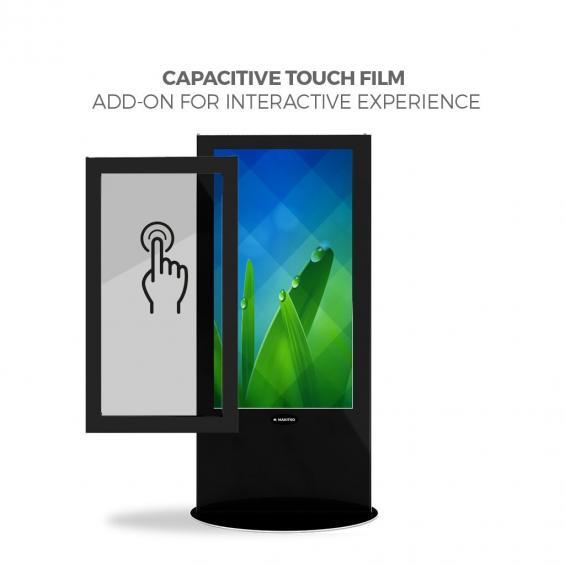 iD blade pro digital signage kiosk touch screen 58 b