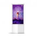 iD blade tower digital signage kiosk 4k 58 w