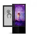 iD blade tower digital signage kiosk 4k 65 touch screen 1