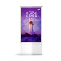 iD blade tower digital signage kiosk 4k 65 w