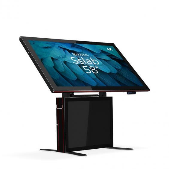 iD sslab pro digital signage kiosk 4k 58 b1