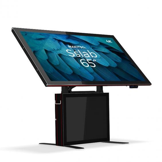 iD sslab pro digital signage kiosk 4k 65 b1