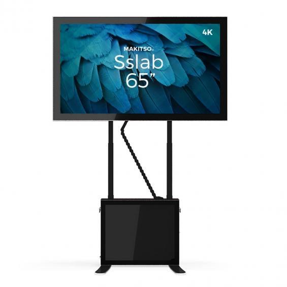 iD sslab pro digital signage kiosk 4k 65 b4