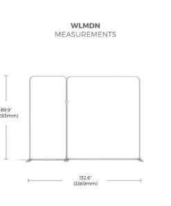 FabTex Exhibition Stand Kit 3m wlmdn framework