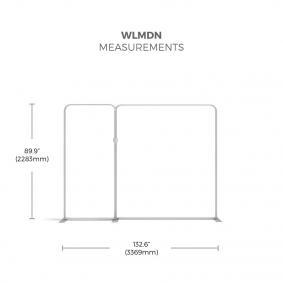 FabTex Exhibition Stand Kit 3m wlmdn framework