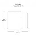 FabTex Exhibition Stand Kit 3m wlmmd framework