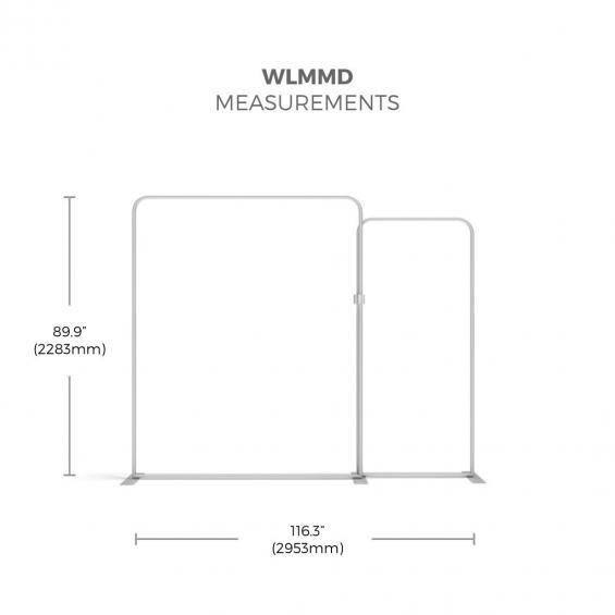 FabTex Exhibition Stand Kit 3m wlmmd framework