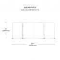 FabTex Exhibition Stand Kit 6m wlme10ce framework