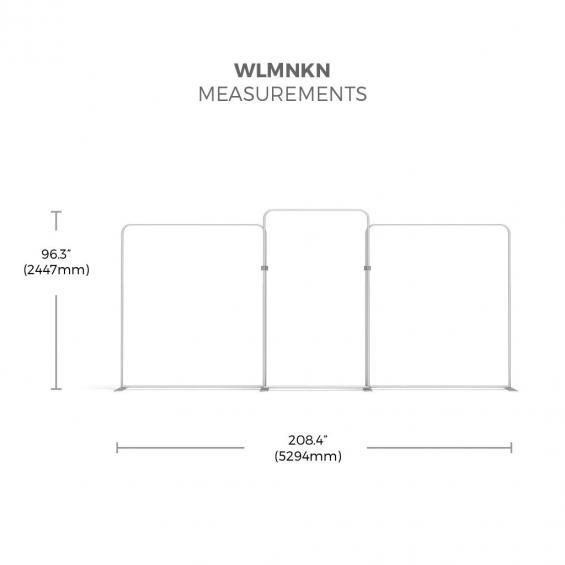 FabTex Exhibition Stand Kit 6m wlmnkn framework