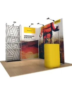 FabTex Retail merchandiser pop up store a