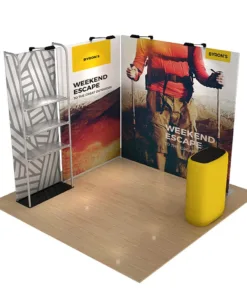 FabTex Retail merchandiser pop up store b