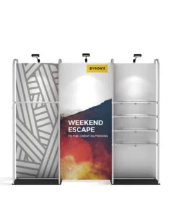 FabTex Retail merchandiser pop up store display 10ft d
