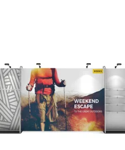 FabTex Retail merchandiser pop up store display 16ft f