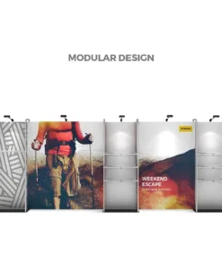 FabTex Retail merchandiser pop up store display modular design