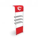 FabTex waterfall display shelving wfa 2b