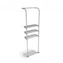 FabTex waveline waterfall trade show display shelving for exhibits 5