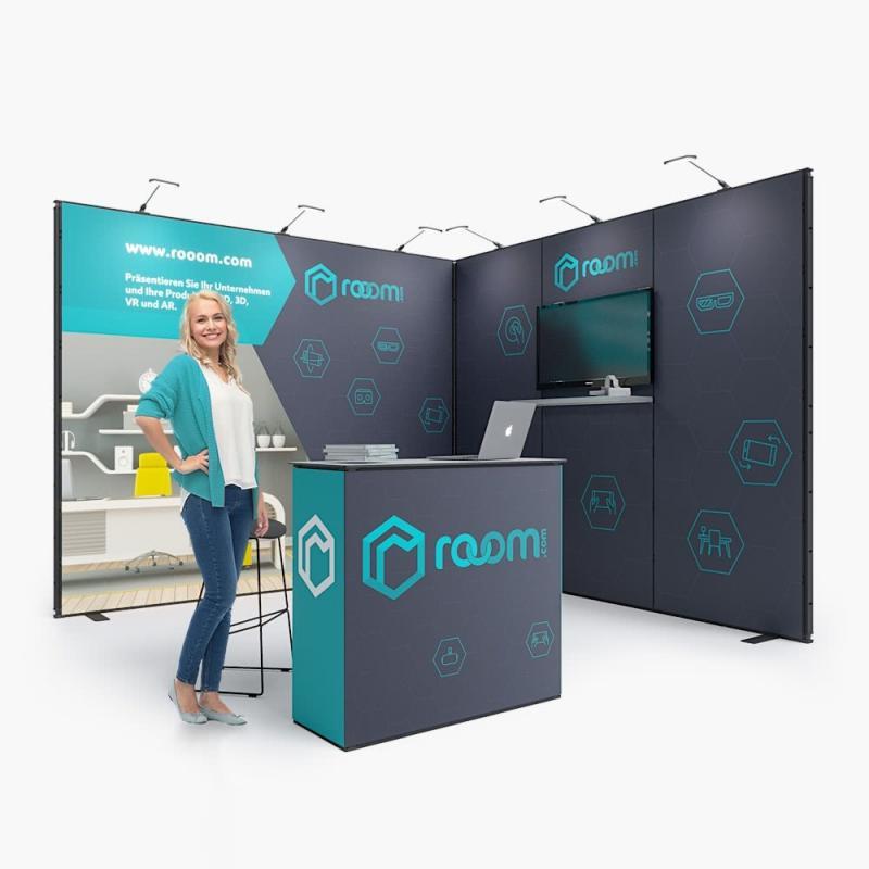 QuickStand Kit 5 Modular Exhibition Stand 3x3