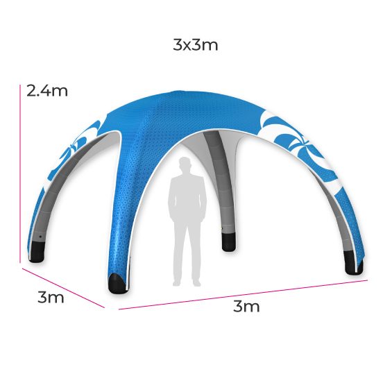 Inflatable Event Tent 11 Fin