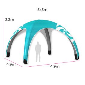 Inflatable Event Tent 13 Fin